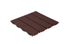 Golvplatta Woodlook Mahogny 11-pack Hestra